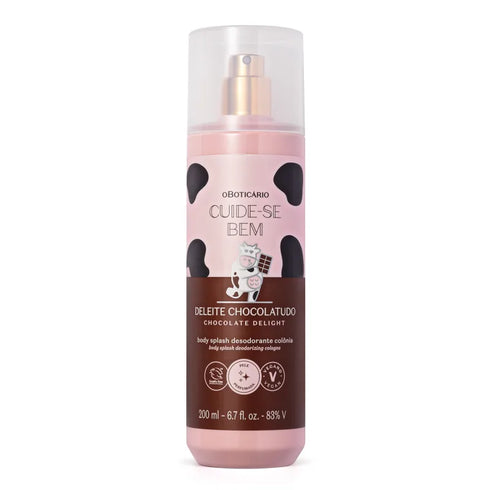 O Boticário Cuide-se Bem Deleite Chocolatudo Body Splash 200ml